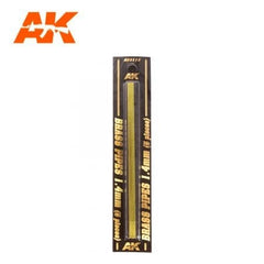 AK Interactive Building Materials - Brass Pipes 1.4mm (5)