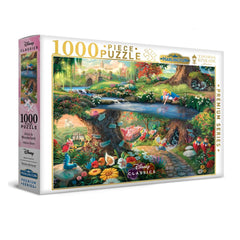 PREORDER Harlington Thomas Kinkade Puzzles - Disney - Alice in Wonderland 1000pc