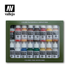 Vallejo AV70148 Model Colour American Revolution 16 Colour Acrylic Paint Set