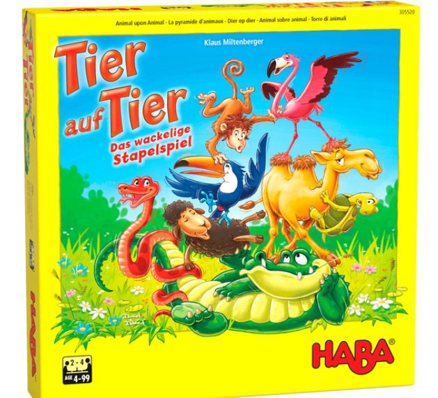 Animal Upon Animal - Tier auf Tier Das wackelige Stapelspiel Board Game