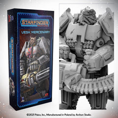 PREORDER Starfinder Masterclass Miniatures: Vesk Mercenary