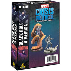 Marvel Crisis Protocol Miniatures Game Black Bolt & Medusa