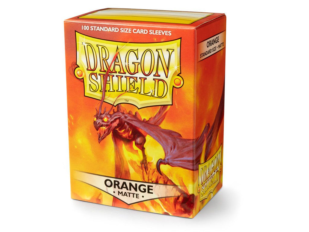 Dragon Shield Matte Sleeve Orange