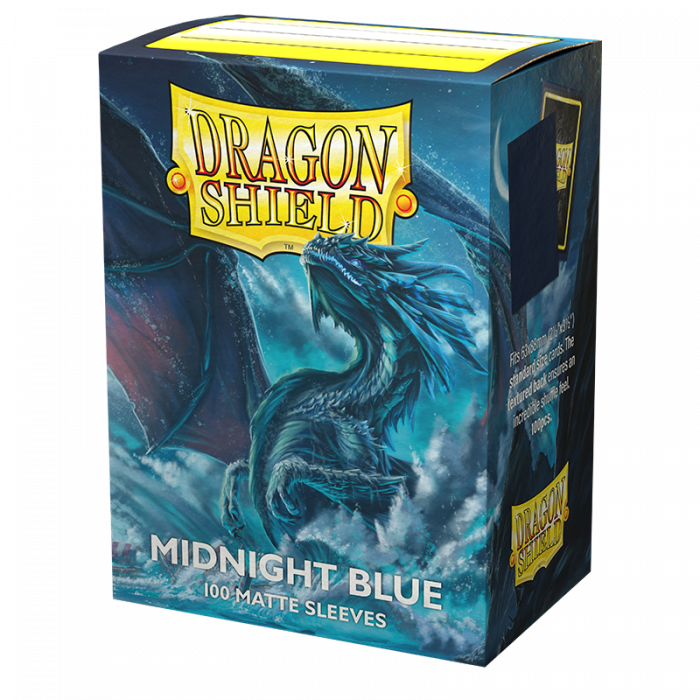 Sleeves - Dragon Shield Japanese - Box 60 - Midnight Blue Matte