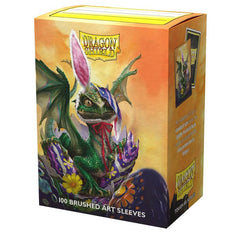 Sleeves - Dragon Shield - Box 100 - MATTE Art - Easter Dragon 2022