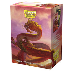 Sleeves - Dragon Shield - MATTE Dual Art - Chinese New Year: Year of the Wood Dragon 24
