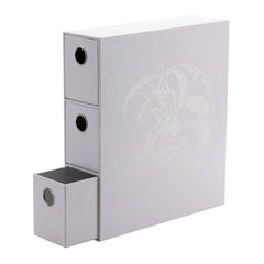 PREORDER Dragon Shield: Fortress Card Drawers - White