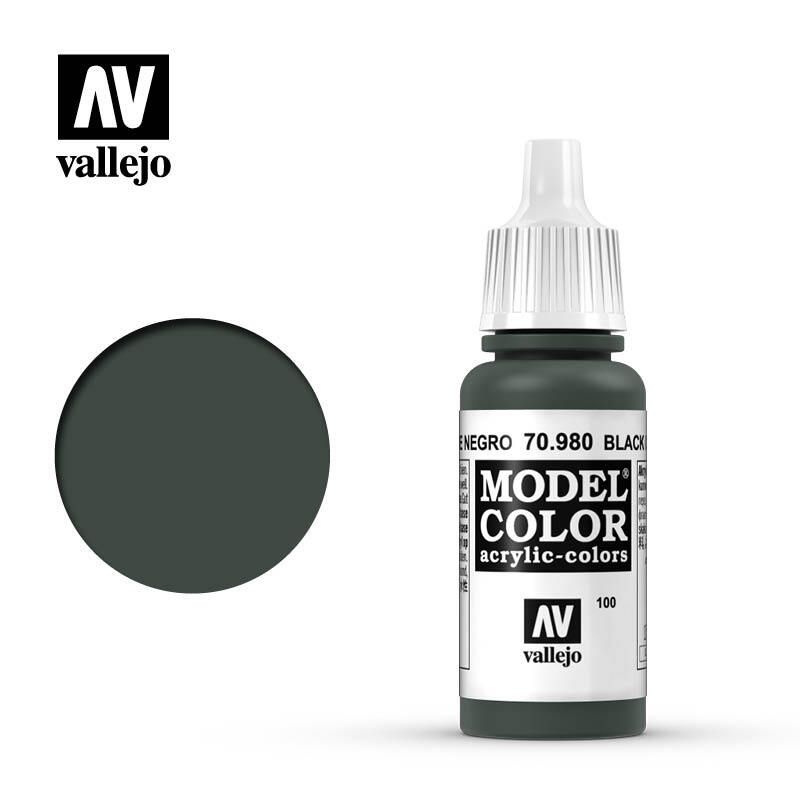 Vallejo Model Colour - Black Green 17 ml