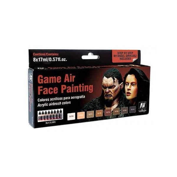 Vallejo AV72865 Game Air - Special Set Face Painting
