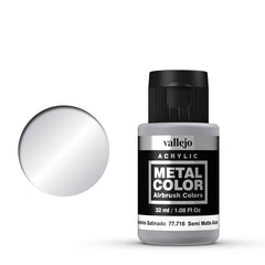 LC Vallejo Metal Colour - Semi Matte Aluminium 32ml