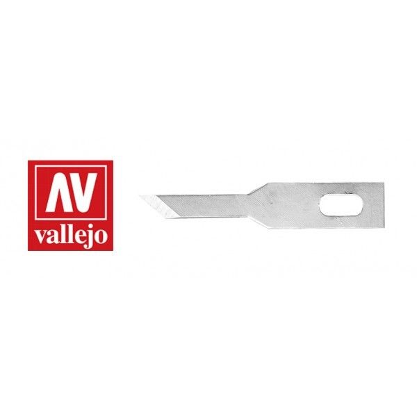 LC Vallejo Hobby Tools - #68 Stencil Edge Blades (5) - for no.1 handle