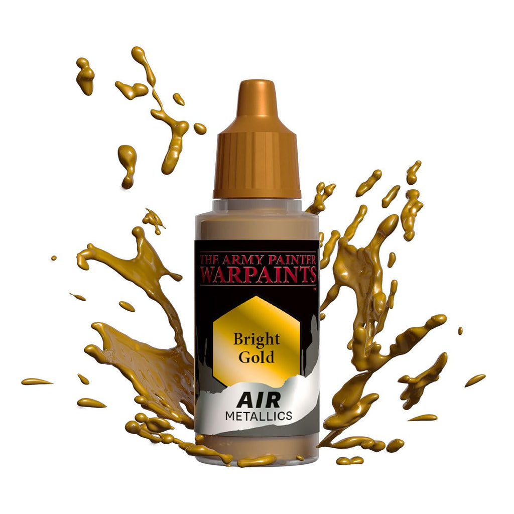 Army Painter Metallics - Air Bright Gold Acrylic Paint 18ml