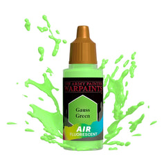 Army Painter Metallics - Air Gauss Green Fluo Acrylic Paint 18ml