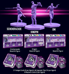 Agents of Mayhem Firing Squad Expansion Board Game