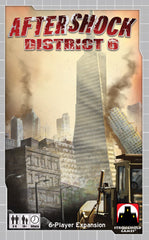 Aftershock Expansion District 6 Board Game