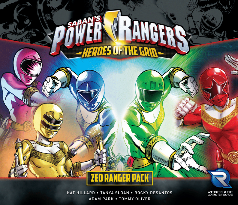 Power Rangers Heroes of the Grid - Zeo Ranger Pack Board Game
