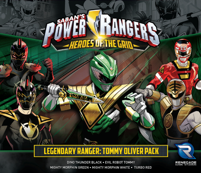 Power Rangers Heroes of the Grid - Legendary Ranger Tommy Oliver Pack Board Game