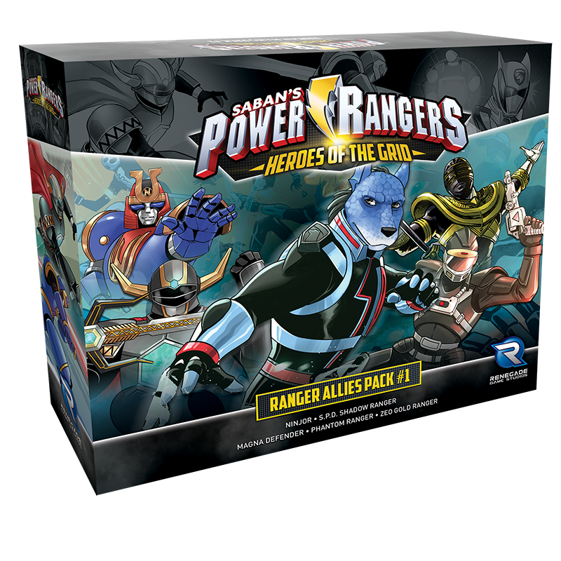 Power Rangers Heroes of the Grid - Ranger Allies Pack