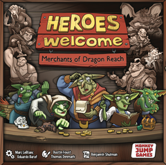 Heroes Welcome Merchants of Dragon Reach Board Game