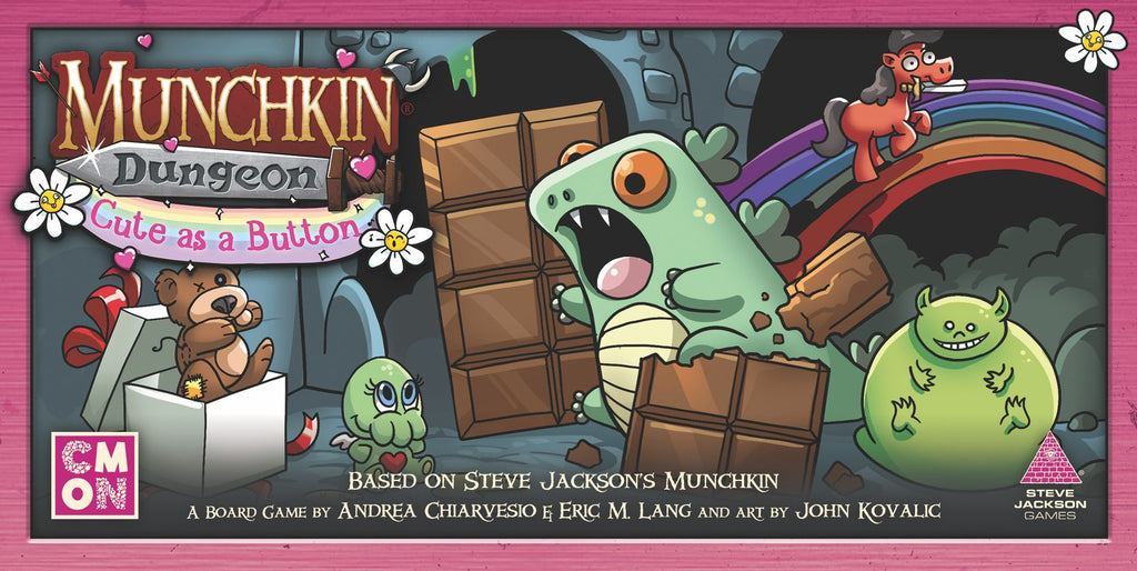 Munchkin Dungeon Cute as a Button Board Game