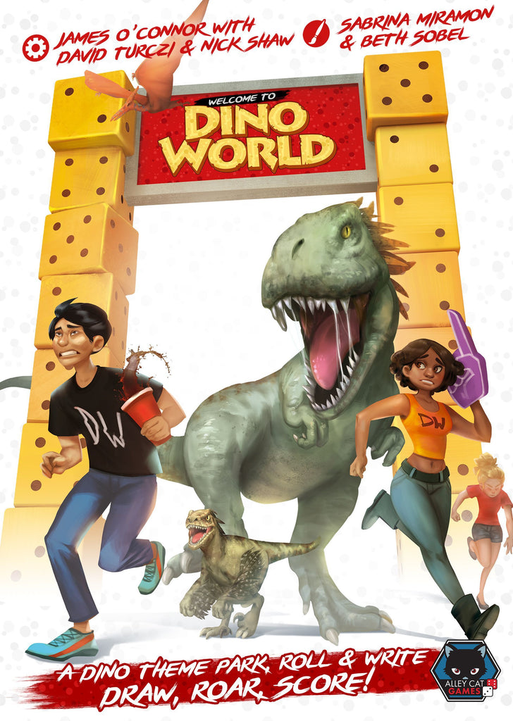 Welcome to Dinoworld Board Game