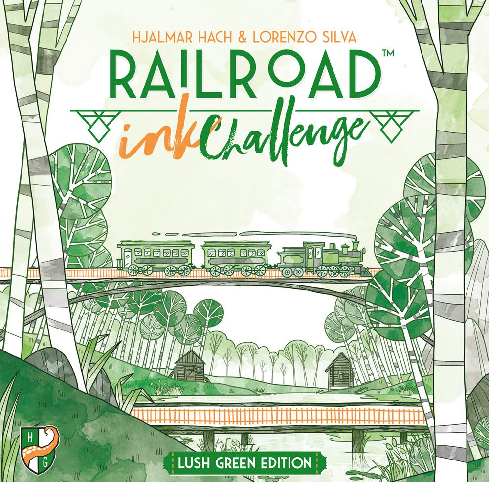 Railroad Ink Challenge Lush Green Board Game