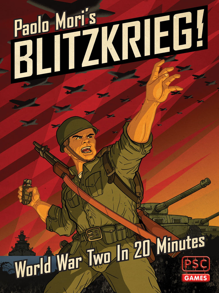 Blitzkrieg World War Two in 20 Minutes Board Game