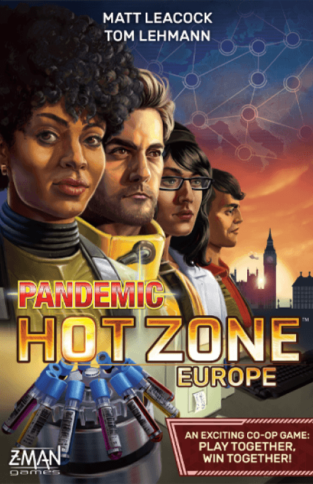 Pandemic Hot Zone Europe Board Game