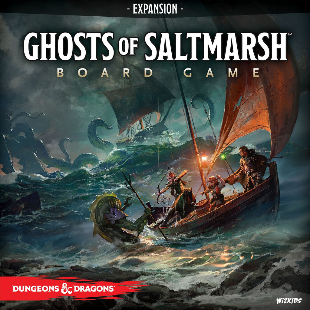 Dungeons & Dragons Ghosts of Saltmarsh Adventure System Board Game Standard Edition