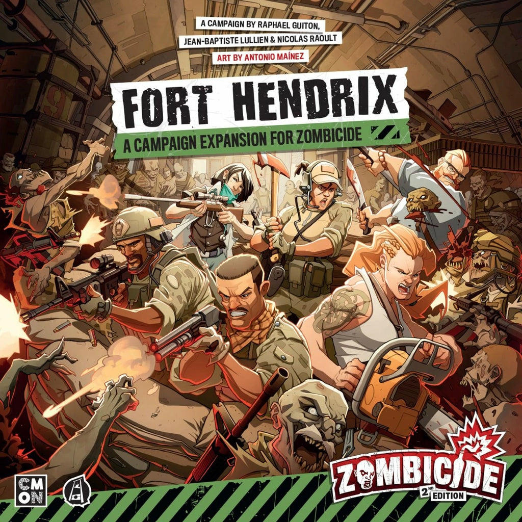 Zombicide 2nd Edition Fort Hendrix Board Game