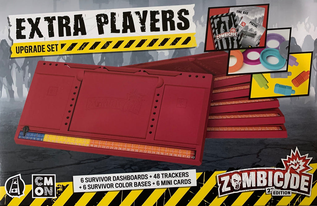 PREORDER Zombicide 2nd Edition Extra Players Upgrade Pack Board Game