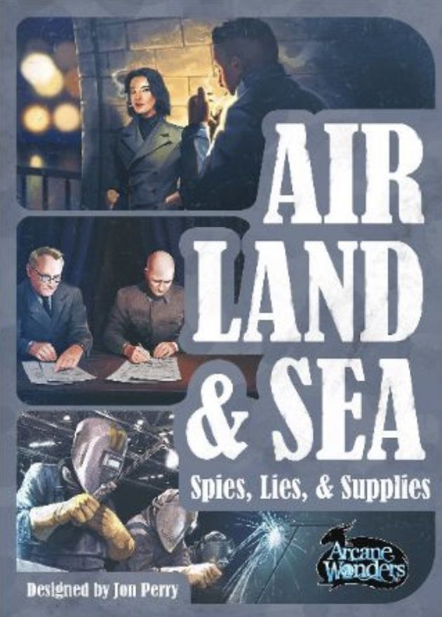 Air Land and Sea Spies Lies & Supplies Board Game