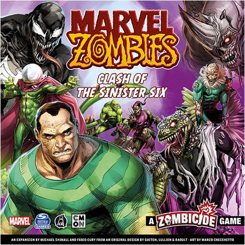 PREORDER Marvel Zombies A Zombicide Game Clash of the Sinister Six Board Game