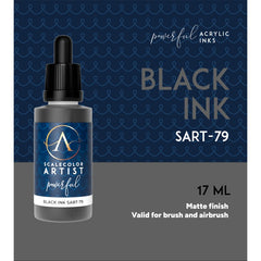 Scale 75 Scalecolor Artist Black Ink 20ml