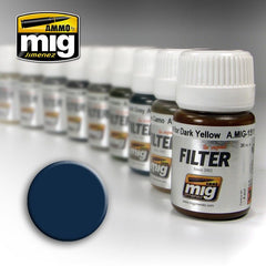 LC Ammo by MIG Filters Blue for Dark Grey 35ml