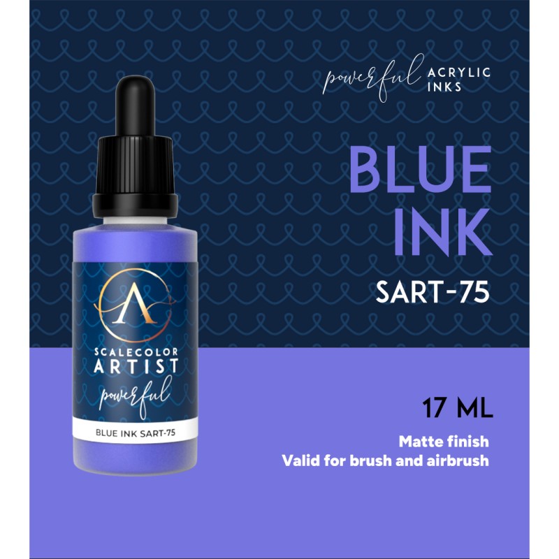 Scale 75 Scalecolor Artist Blue Ink 20ml