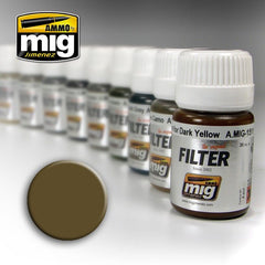 LC Ammo by MIG Filters Brown for Desert Yellow 35ml