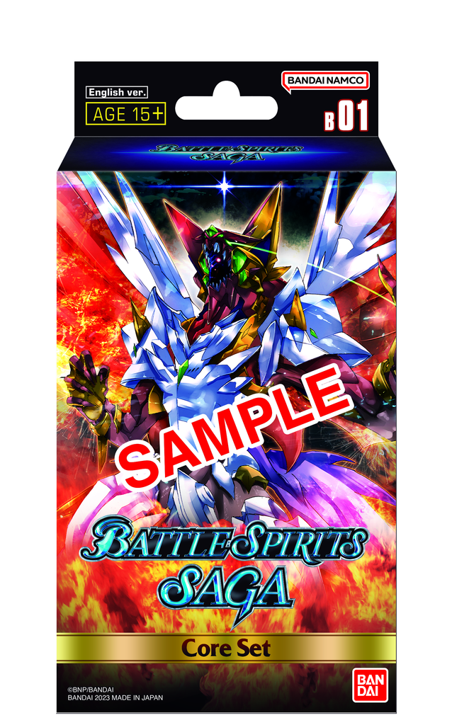 Battle Spirits Saga Card Game Core Set Deck Display (C01)