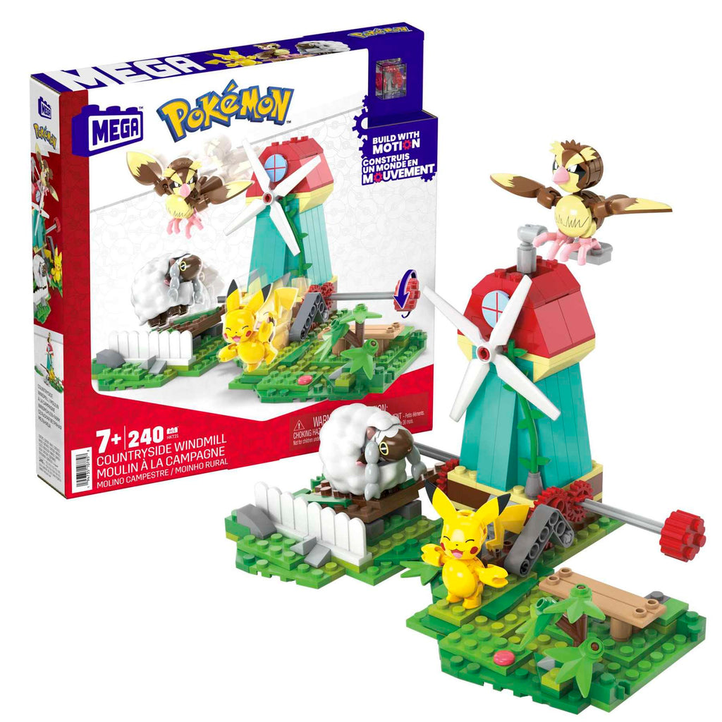 PREORDER Mega Blocks - Pokemon - Countryside Windmill