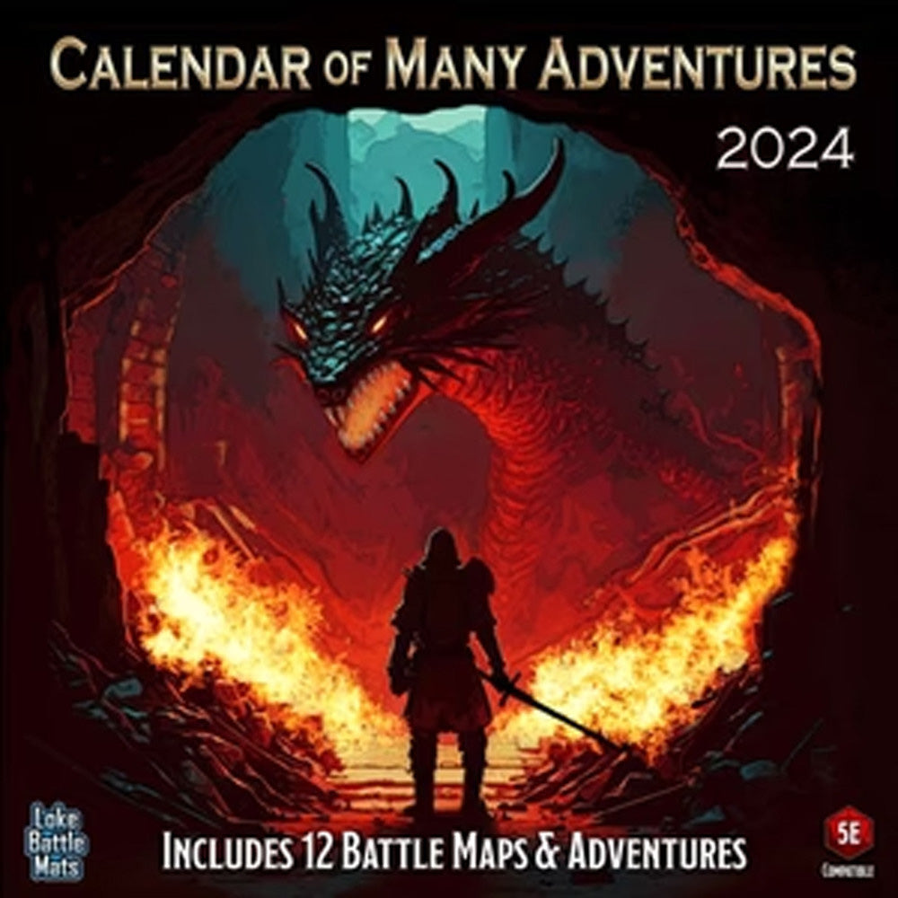 Calendar of Many Adventures 2024 Board Game