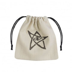 Q Workshop Call of Cthulhu Dice Bag Beige and Black