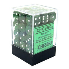 CHX 25925 Speckled 12mm d6 Recon Block (36)