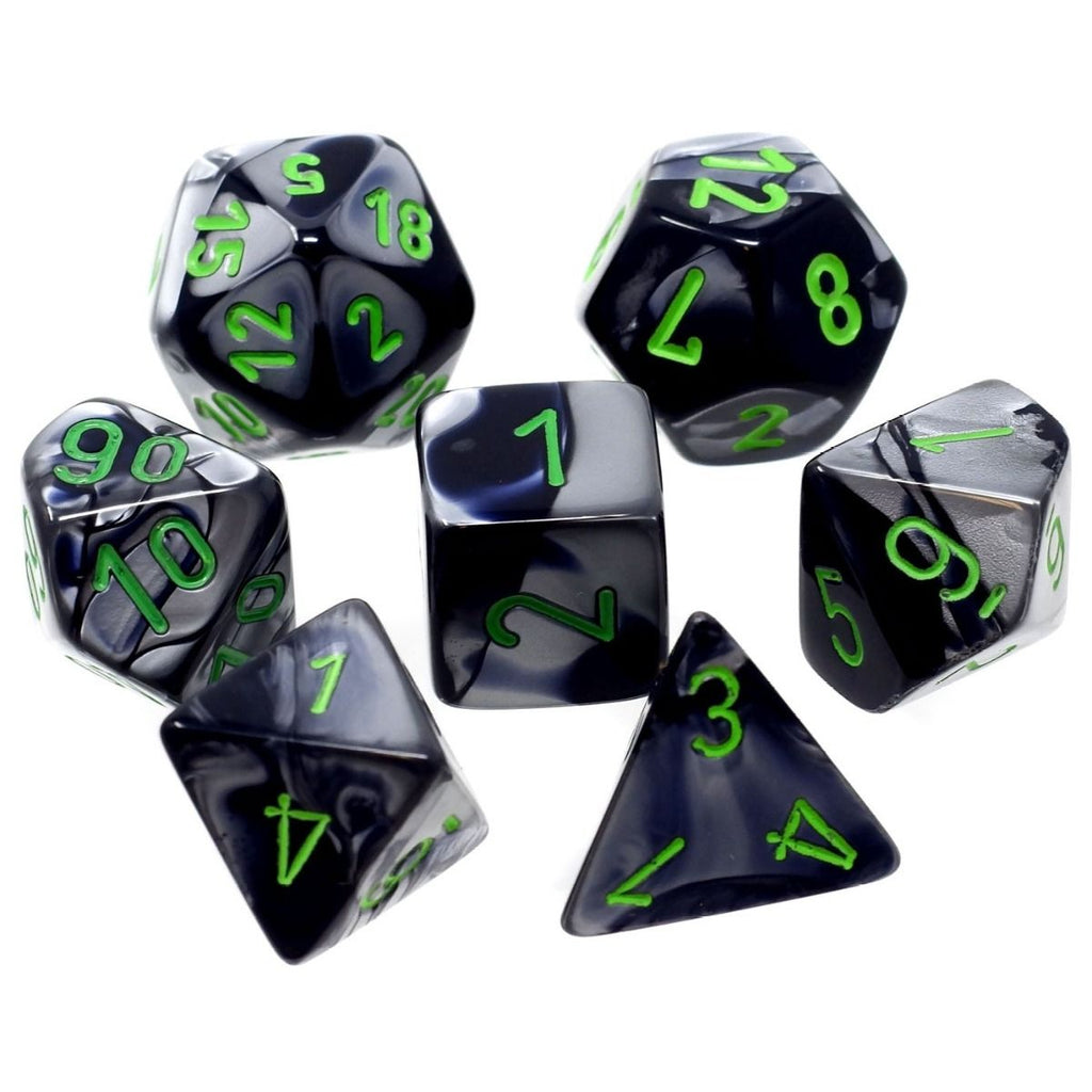 CHX 26445 Gemini Black-Grey/Green 7-Die Set