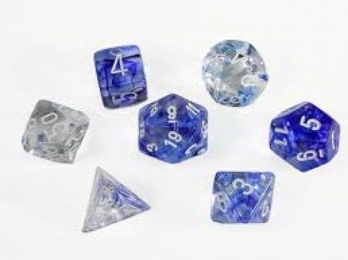 CHX 27466 Nebula Dark Blue/white 7-Die Set