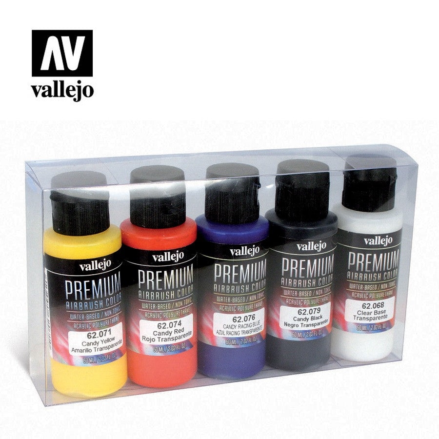 Vallejo Premium Colour - Candy 5 Colour Set