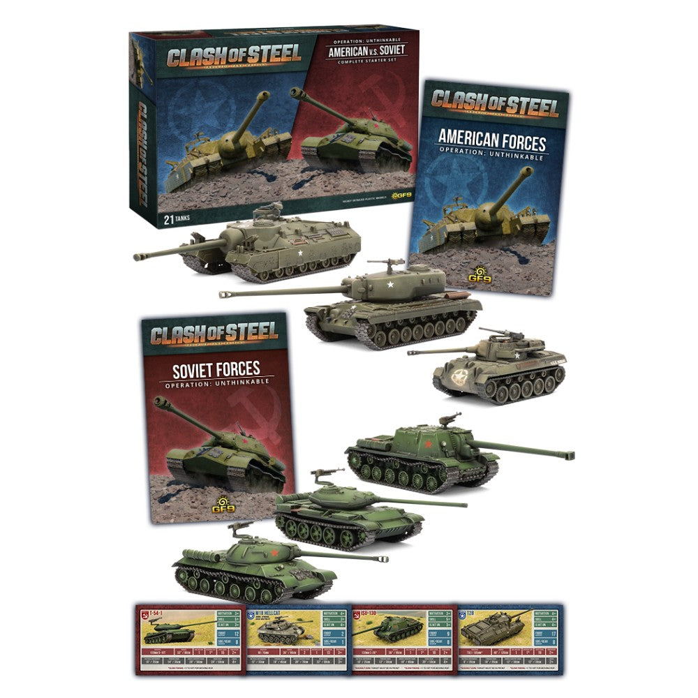 PREORDER Clash of Steel - Starter: USA vs Soviet