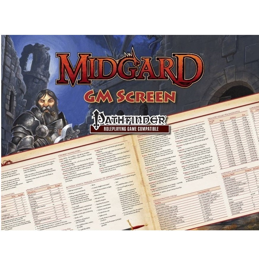 PREORDER Kobold Press - Midgard DM Screen for for Pathfinder RPG