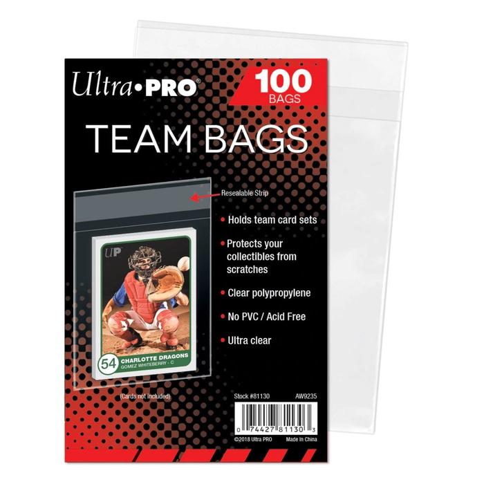 Ultra Pro Team Bags Acid & PVC Free