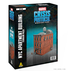 Marvel Crisis Protocol Miniatures Game NYC Apartment Building Terrain