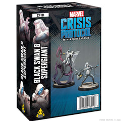 Marvel Crisis Protocol Miniatures Game Black Swan & Supergiant